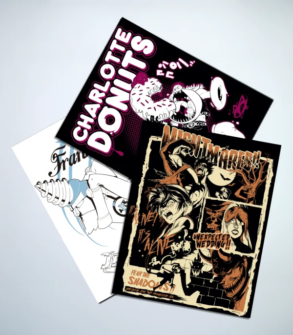 PACK 3 PRINTS JEX-05 (A5)
